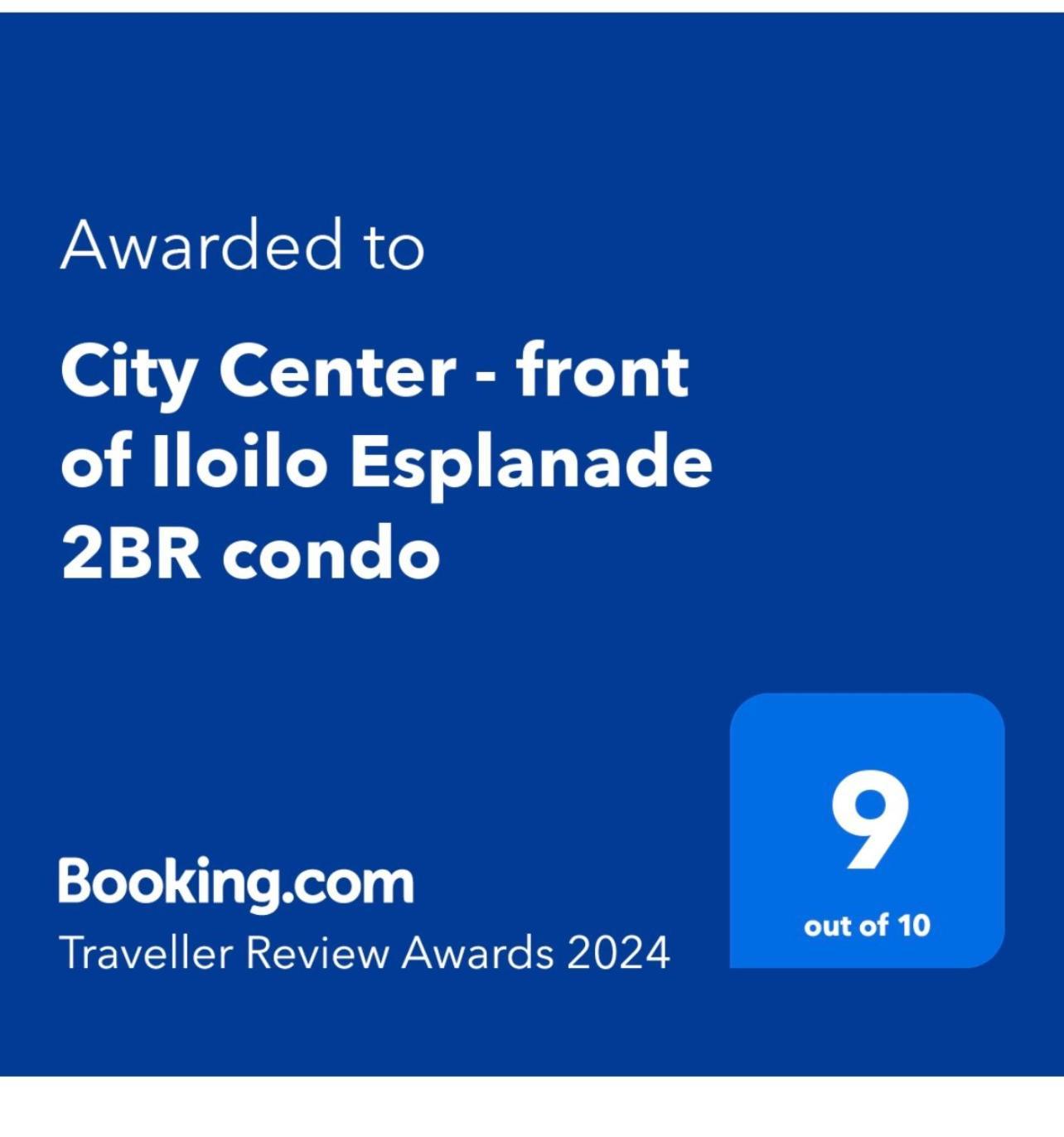 City Center - Front Of Iloilo Esplanade 2Br Condo Экстерьер фото